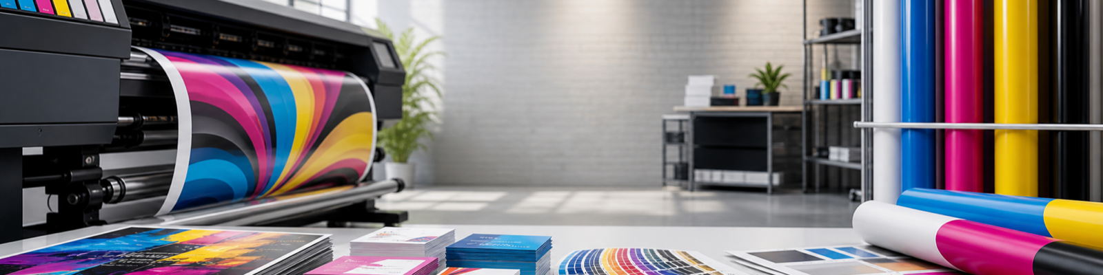 Printing company production studio